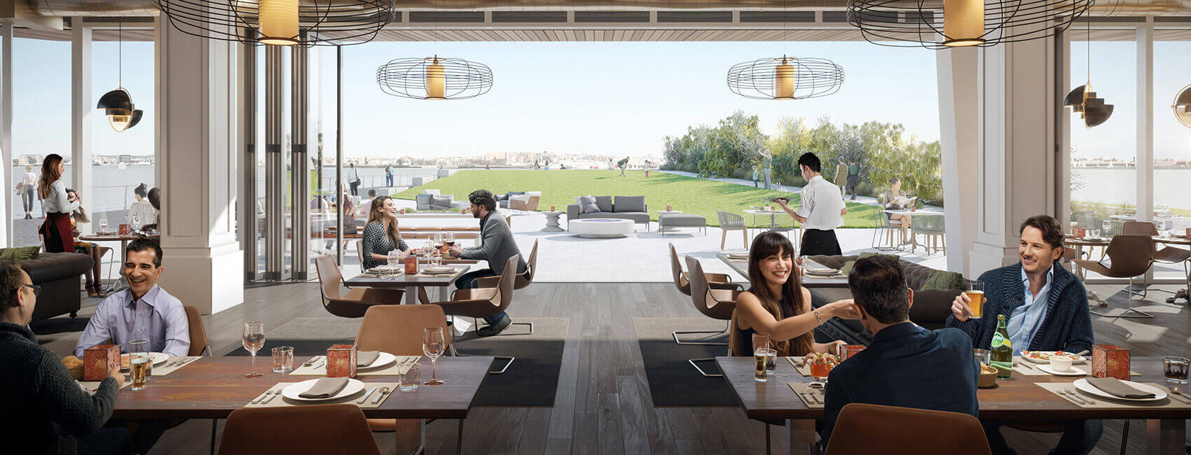 PIER 4 Boston Restaurant by Tishman Speyer